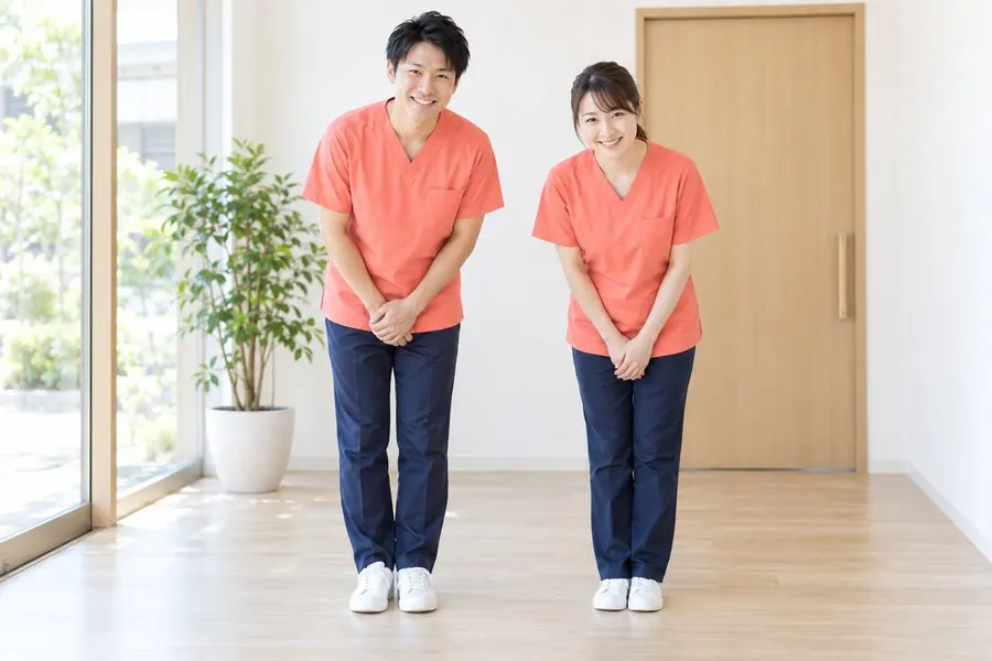 国家資格を持つスタッフ