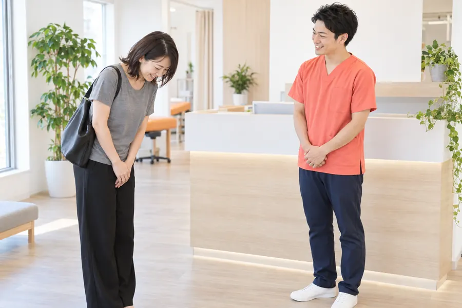 患者様の笑顔